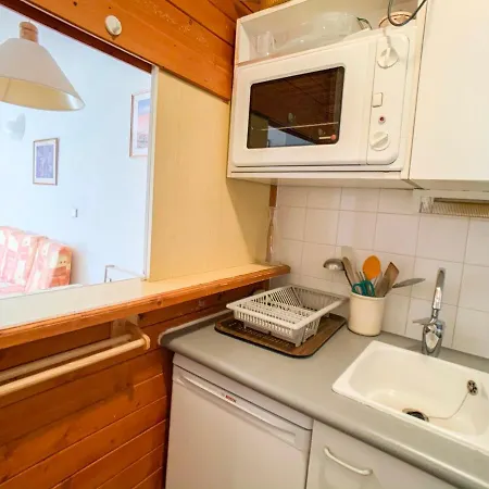 Studio Tignes, Studio Flat, 4 Persons - Fr-1-502-158 아파트